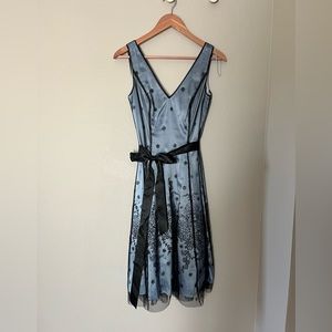 Jessica McClintock Elegant Tulle Cocktail Dress